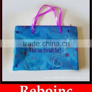 Sport Tote Round Bottom Plastic Pvc Handle Bag With Drawstring thumbnail-1