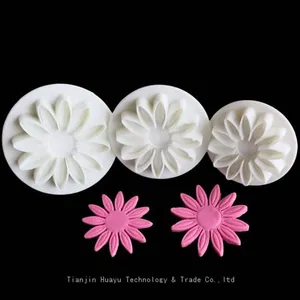 Flower Leaf Fondant Cake Decorating Molds Cake Decorating Cutters Embossed Cookie Cutter thumbnail-5