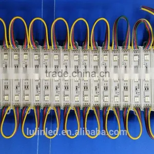 RGB LED Module 5050 3 Chips DC12V 0.72W IP65 Waterproof thumbnail-3