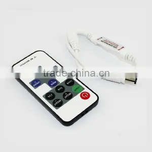 Mini RF Wireless Led Dimmer Controller For Single Color Light Strip thumbnail-2