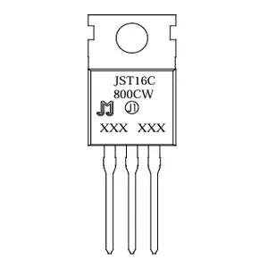 JST16C-800CW 16A TRIAC JIEJIE MICROELECTRONICS thumbnail-1