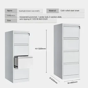 Hotel Card Index Cabinet HC-1200 | Quiet Ball Bearing Slides | Secure Lock System | Hospitality Storage | Service Industry Solution thumbnail-1