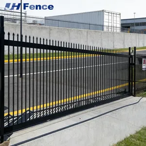 Factory Direct Sale Highly Popular Galvanized Steel Fence High-quality Anti-corrosion Outdoor Safety Fence for Household Roads thumbnail-1