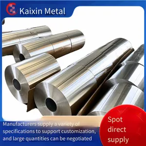 8011 Soft and Hard States, Industrial-grade Aluminum Foil for Food and Pharmaceutical Bottle Caps, 0.03 - 0.2mm thumbnail-3