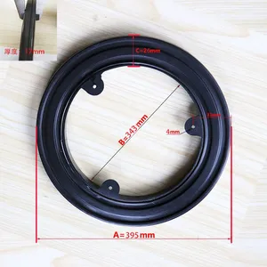 40cm Plastic Lazy Susan Swivel Base for tv Stand | Round Dining Table Lazy Susan thumbnail-1