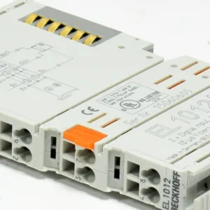 Beckhoff EL1012 EtherCAT 2-Channel Digital Input Terminal Industrial Automation I/O Module thumbnail-2