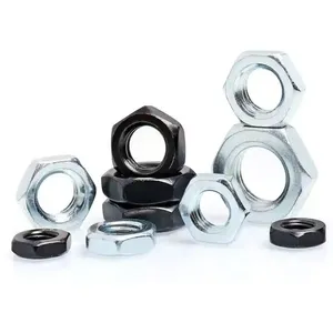 DIN 439 DIN 936 Carbon Steel Thin Nut Hexagon Nuts thumbnail-5