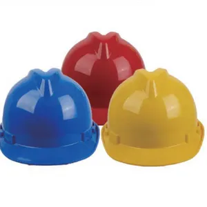 ABS/FRP Safety Helmet, Round/V-Type Impact-Resistant Hard Hat thumbnail-2