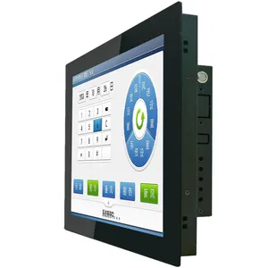 15.6-inch N100 Industrial Touch All-in-one Machine, Windows System, MES Production Line Wall-mounted Embedded Industrial Control Machine thumbnail-1