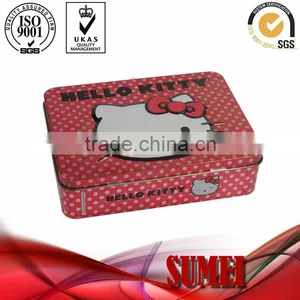 Hello Kitty Rectangular Gift Tin Box thumbnail-1