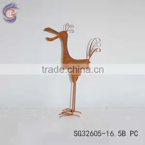 Rust Garden Decoration Metal Bird thumbnail-3