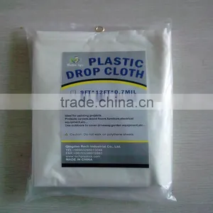 12ft x 9ft PE Drop Cloth thumbnail-1