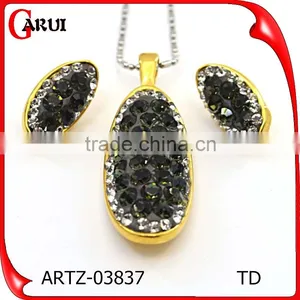 Jewelry Manufacturer China Brazilian Gold Jewelry Wholesale Sets thumbnail-4