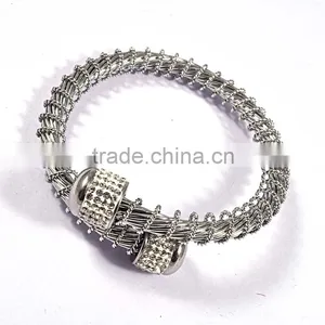 New Gold Chain Design for Men Bangles Stainless Steel Bracelet Jewelry thumbnail-2