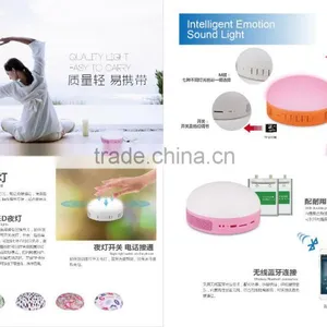 Stereo Light Bluetooth Mini Portable Novelty Night Lamp Speaker thumbnail-6
