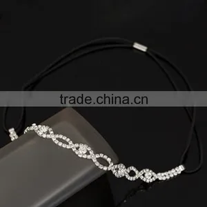 2015 Fashion Design Crystal Rhinestone Bride Crown Wholesale for Wedding thumbnail-2