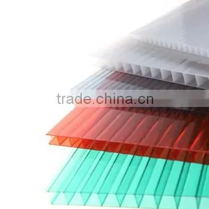 PC Hollow Sheet / Polycarbonate Roofing Sheet thumbnail-2