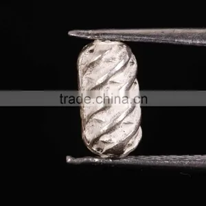 925 Solid Sterling Silver Capsule Design Wholesale Beads thumbnail-1