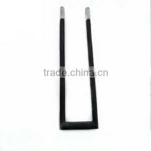 U Shape SiC Heating Elements for Metallurgy Industry up to 1600C thumbnail-1