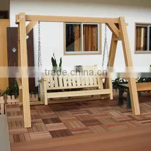 Lastest Custom Design Wood Portable Swing Chair thumbnail-1