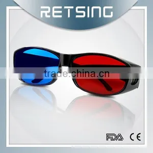 Red / Blue Lens 3D Glasses to Watch 3D Movies at Computer thumbnail-6