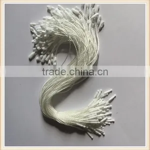 High Quality White Polyester Thread String Tag Plastic thumbnail-1