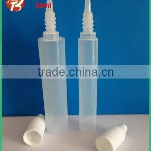15ml and 30ml LDPE PEN SHAPE E JUICE DROPPER BOTTLE WITH CHILDPROOF CAP TBLDES-15 thumbnail-1