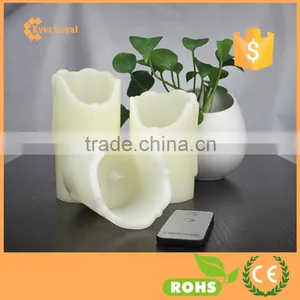 3pcs Wireless Remote Control Battery Operated Led Flameless Candles Lights Set thumbnail-6