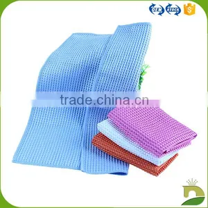 Strong Water Abserbent Waffle Car Cleaning Cloth thumbnail-4
