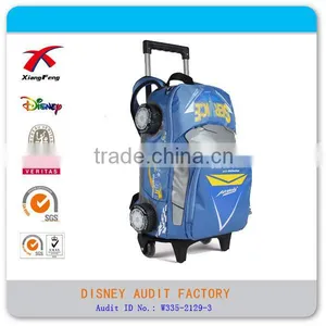 High Quality Car Model Child Boy School Trolley Bag thumbnail-1