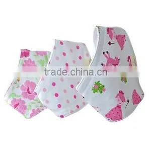 Factory Made 100% Organic Cotton Bandana Baby Bib's thumbnail-1