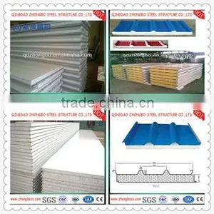 Prefab House Lightweight EPS Cement Sandwich Panel thumbnail-1