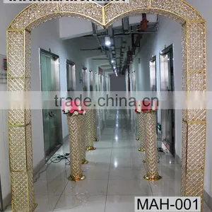 LED RGB Wedding Decoration Wedding Decoration Arch With Pillar Set for Wedding Decorative Wedding Column/vase(MAH-001) thumbnail-6