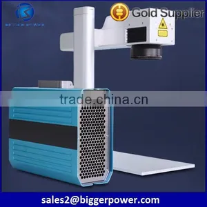 Metals and Plastic Material Fiber Laser Logo Marking Machine thumbnail-1