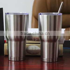 30Oz Double Wall Insulated Vaccum Bottle Stainless Steel Tumbler With Slide Lid Quality Choice thumbnail-1
