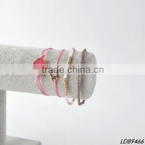 Star Pendnat Druszy Cord Bracelet thumbnail-1