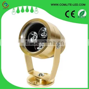 3W High Quality IP68 12V Underwater RGB LED Spotlight thumbnail-1