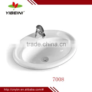Yibeini Bathroom Sink Hand Wash Basin thumbnail-1