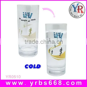 Customized Logo Design Straight Glass Cup For Restaurant Hotel Business Promotion thumbnail-6