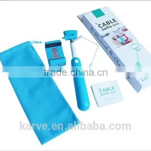 Wholesale Selfie Stick With Cable /CE ROHS thumbnail-1
