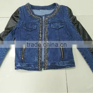 Latest Fashion Low Price of Jeans Women Jacket thumbnail-1
