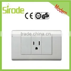 Italian Series Modern Style 1G 3Pin Wall Socket thumbnail-1