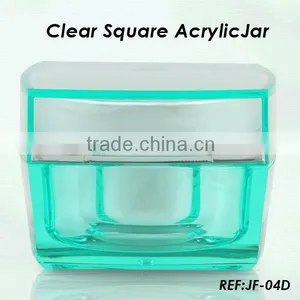 15ml 30ml 50ml 100ml Square Cosmetic Cream Acrylic Jar thumbnail-1