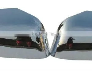 DOOR MIRROR COVER PLASTIC CHROME REARVIEW MIRROR COVER FOR NISSAN MARCH CAR ACCESSORIES thumbnail-1