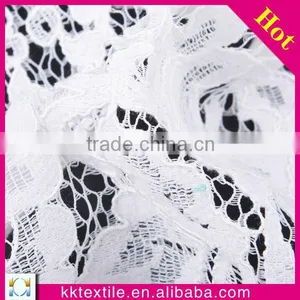 50% Cotton, 40% Rayon 10% Chinlon High Quality Lace Fabric Guipure Lace Fabric #12111 thumbnail-1