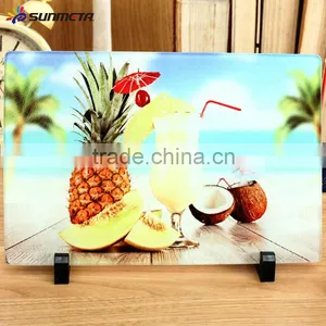 Blank Sublimation Material Glass Cutting Board for Sale thumbnail-1