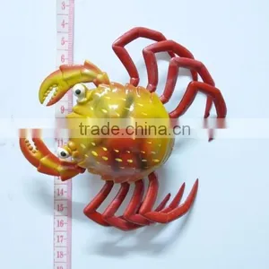 4 Inch Plastic Crab City Name Personalized Fridge Magnet thumbnail-3