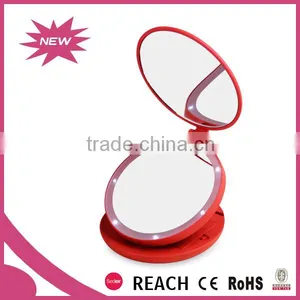 Colorful Folding Magnifying Vanity Mirror Light Bulbs Cosmetic Supplier's Choice thumbnail-2