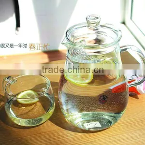 Wholesale Price Borosilicate Glass Ware 1800ml Glass Teaware Environmental Protection Glass Teapot Glass Kettle With Handle thumbnail-3