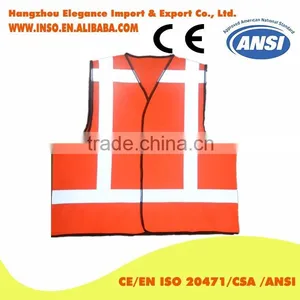 Plus Size Class 2 Pink Safety Vests With Pockets for Woman Reflector Jackets thumbnail-4